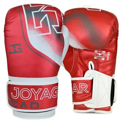 Produktbild von Joyagear Evolution Boxhandschuhe - Rot/Weiß - 14 oz.