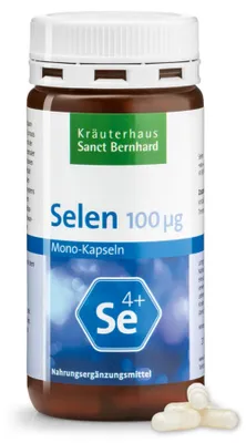 Produktbild von Sanct Bernhard Selen-100 µg-Mono-Kapseln - 180 Kapseln