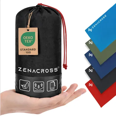Produktbild von Kompakter Sommerschlafsack aus Mikrofaser mit Kissenfach