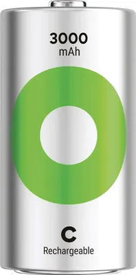 Immagine prodotto di GP GPRCK300C136C2 2 GP Akkus ReCyko+ Baby C 3.000 mAh