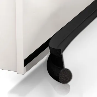 Produktbild von Türdichtung 94cm, Selbstklebend Zugluftstopper für Türen, Zuschneidbare, Schutz Gegen Luftströme, Schalldicht und Insektensicher 2pc