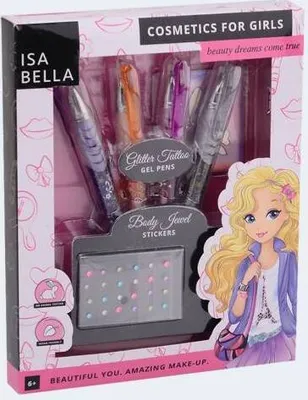 Produktbild von Isabella Körperkunst Glitter Tattoo Set Box