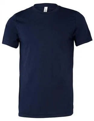 Produktbild von Canvas 3413 | Triblend Crew Neck T-Shirt / Meliert - Farbe: Solid Navy Triblend - Größe: M