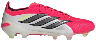 Image de Chaussures Adidas Predator Elite Firm Ground Soccer Cleats "Lucid Red/Core Black/Cloud White" pour Unisex