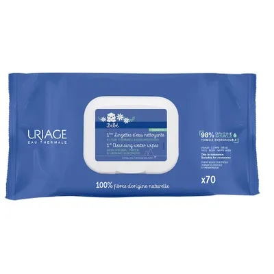 Image de Uriage 1Eras Lingettes nettoyantes 1X70 unités