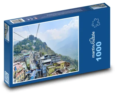 Obrázek produktu pro Puzzle 1000 Gangtok - Město v Horách - martinpuzzle