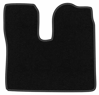 Produktbild von Fahrermatte Velours für MAN TGX 2017- (Transporter) – 1-tlg, Schwarz, passgenau – Wielganizator BASIC