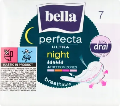 Zdjęcie produktu dla Podpaski Bella Perfecta, Ultra Night, 7 sztuk