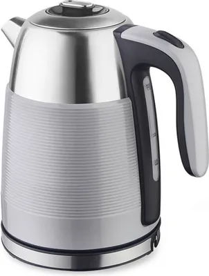 Produktbild von Maestro MR-051 Schnurloser Elektrischer Wasserkocher 1.7L - Grau Edelstahl Überhitzungsschutz Elegant