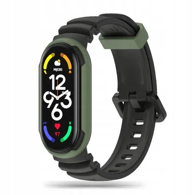 Immagine prodotto di Tech-Protect Iconband Hybrid Xiaomi Mi Smart Band 5 / 6 / 7 / Nfc Nero/Verde Militare