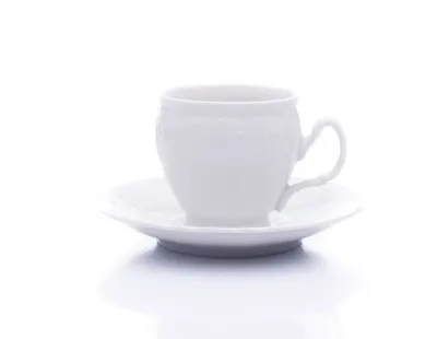 Image de Tasse et soucoupe, porcelaine tchèque, Bernadotte, 240 ml, Thun 1794