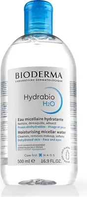 Image de Bioderma Hydrabio H2O Eau micellaire hydratante 500 ml