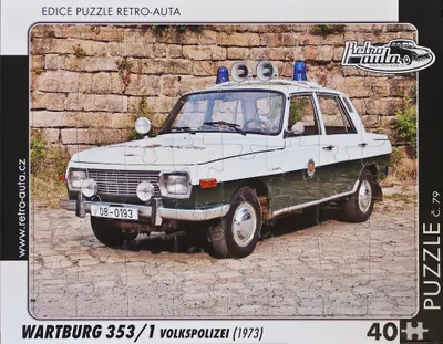 Zdjęcie produktu dla Puzzle nr 79 - WARTBURG 353/1 Volkspolizei (1973) 40 szt.