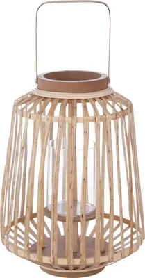 Obrázek produktu pro Ratanová lucerna Natural, výška 35 cm