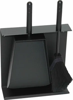Produktbild von Kaminbesteck, Schwarz Beschichtet 2 Teile