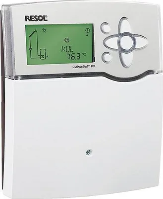 Produktbild von Resol Differenztemperaturregler DeltaSol BX Komplettpaket mit 5 Fühler