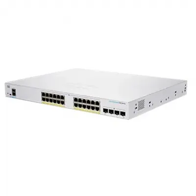 Image de Cisco CBS250-24P-4G-EU Commutateur de réseau géré L2/L3 Gigabit Ethernet (10/100/1000) Argent
