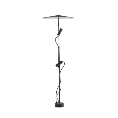 Obrázek produktu pro Světlo na cestu CLAP 1266 LED 2X6W 3000K IP65 Hliník+nerezová ocel černá Hliník Černá