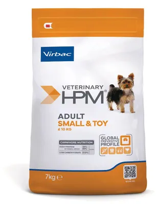 Produktbild von Virbac Adult Small & Toy Dog 7kg Trockenfutter Veterinärmedizinisch Für Kleine Hunderassen
