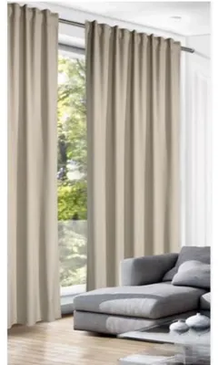 Produktbild von Fertigschal verdeckte Schlaufen uni - Größe (HxB): 280x140cm Farbe: Grau