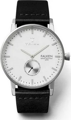 Produktbild von TRIWA Ivory Falken Armbanduhr schwarz/silber/weiß FAST103_CL010112