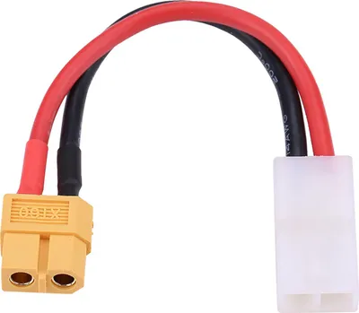 Image de Prise XT60 grande pour adaptateur de fiche Tamiya 14AGW Câble en silicone Accessoires RC