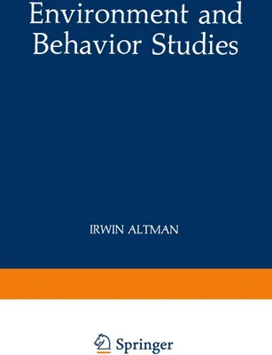 Produktbild von Environment and Behavior Studies