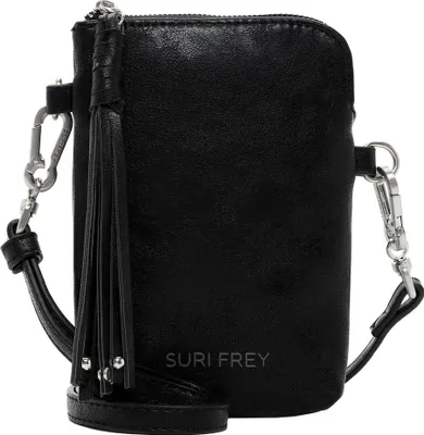 Image de SURI FREY sac pour téléphone portable sac à épaule bandoulière Lotty Phone Bag Black noir