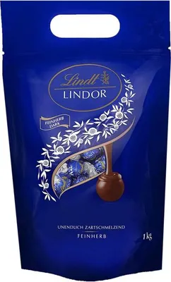 Produktbild von Lindt Lindor Kugeln Feinherb 1kg
