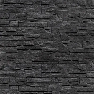 Zdjęcie produktu dla Kamień Elewacyjny Betonowy Płytka Lazzaro 5 Czarny 0,38 m2