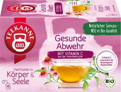 Obrázek produktu pro TEEKANNE 8010 TEEKANNE Gesunde AbwehrTee 18 Portionen