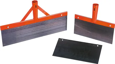 Produktbild von Stoßscharre 30cm ohne Stiel Blech 1mm Stärke