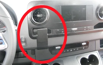 Produktbild von Brodit ProClip Fahrzeughalter 855442 - Mittelbefestigung - Mercedes Benz Sprinter 19-24, Mercedes Benz Sprinter 19-23, Mercedes Benz Sprinter 19-21