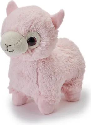 Produktbild von Warmies Alpaka Wärmekuscheltier Lavendelduft Mikrowelle rosa Plüsch