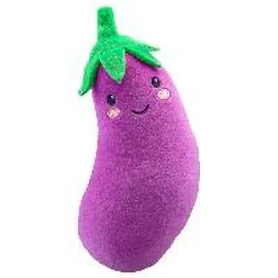 Produktbild von SOFTLINGS Food Plüsch SALAD & VEGETABLES 1, Aubergine, 16 cm