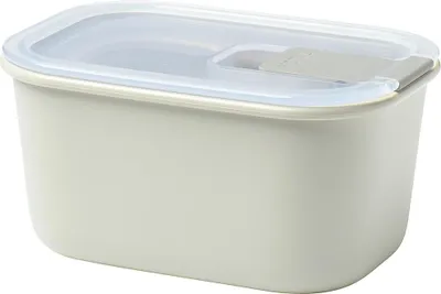 Produktbild von Mepal – Frischhaltedose EasyClip – Schüssel mit Deckel & Klickverschluss – Geeignet für Mikrowelle, Dampfgarer, Kühl- und Gefrierschrank – Luftdicht & auslaufsicher – 450 ml – Nordic white