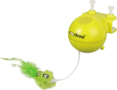 Obrázek produktu pro EBI COOCKOO ROXY Interaktivní laserová hračka pro kočky 8x8x10,5cm lime, 59467275