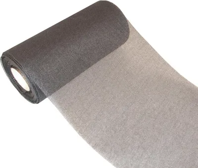 Produktbild von Tischläufer Shabby Chic schwarz 20cm- 25m - 69-200-25-90