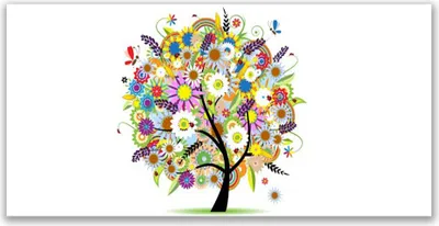 Produktbild von Acrylglasbilder 120x60 Wandbild Druck Baum Kunst