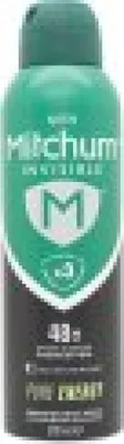 Image de Mitchum Invisible 48hr Pure Energy Déodorant Antiperspirant Spray 200ml