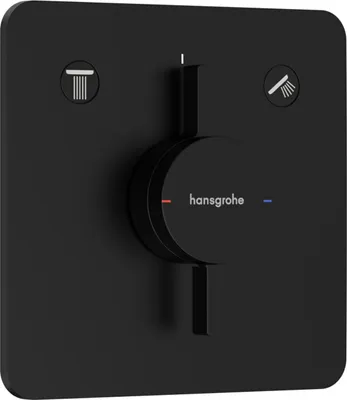 Obrázek produktu pro HansGrohe DuoTurn Q baterie UP 2 Verbr.MSW Matt Black, 75414670