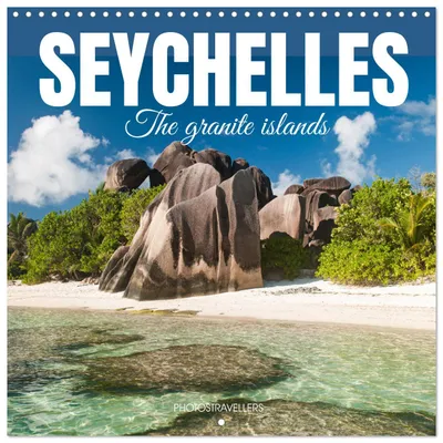 Produktbild von Seychellen: Die Granitinseln (Wandkalender 2027, 12 x 12 Zoll) – CALVENDO, 12-monatiger Wandkalender