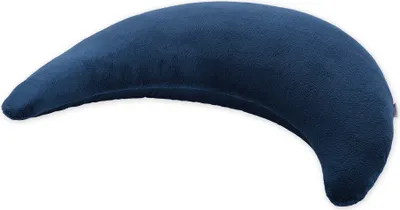Produktbild von Theraline Plüschmond Stillkissen dunkelblau
