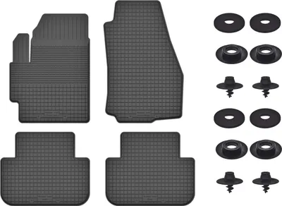 Produktbild von Gummimatten Mit Stoppern Für: Mazda 5 I (2005-2010) Schwarz Set