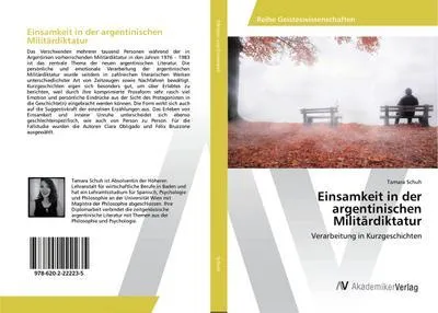 Obrázok produktu pre Einsamkeit in der argentinischen Militärdiktatur