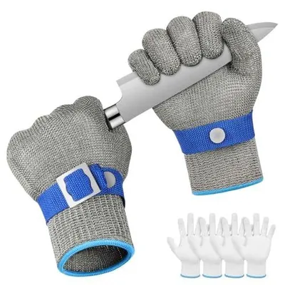Productafbeelding van Snijbestendige handschoenen – Voor bescherming tegen snijwonden – 2 stuks