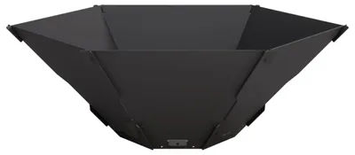 Produktbild von Möbel Feuerstelle Schwarz 58,5 x 51,5 x 19,5 cm Stahl - Feuerkörbe & -schalen &9846