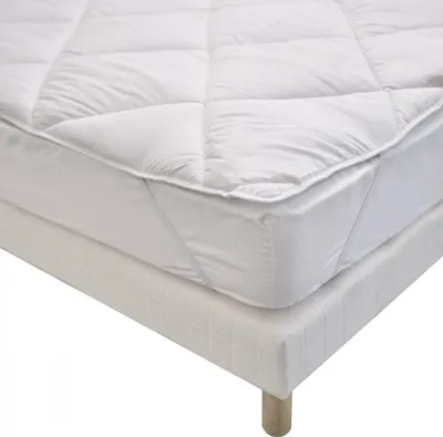 Image de Bleu Calin Surmatelas Anti-transpiration Moelleux et Respirant - 160x200 cm