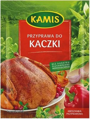 Zdjęcie produktu dla Przyprawa do Dań z Kaczki Kamis Mieszanka Ziół Przypraw Intensywny Smak 30g