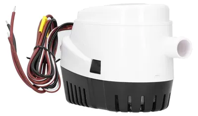 Image de Pompe de cale submersible automatique 12V, débit de 750 gallons par heure, avec interrupteur de niveau intégré, accessoire pour bateaux